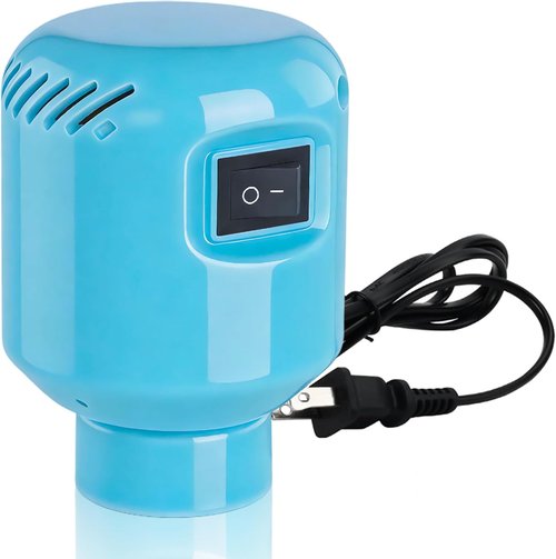 HOTBAG Electric Air Pump - Portable Vacuum Pump for Travel & Clothing Storage | Blue