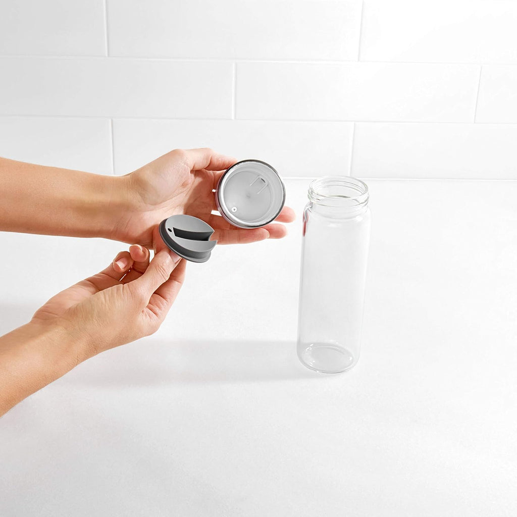 OXO Good Grips 12 oz Glass Oil Dispenser - Precision Pour Design for Easy Use