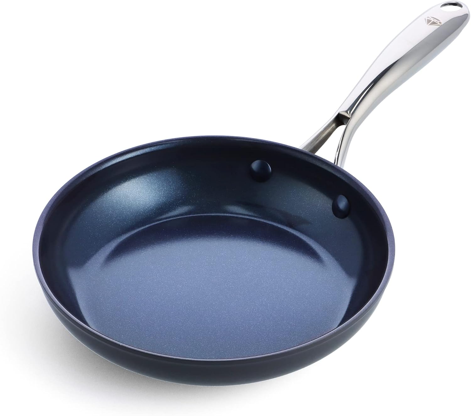Blue Diamond Cookware 8-Inch Hard Anodized Ceramic Nonstick Frying Pan | PFAS-Free & Dishwasher Safe