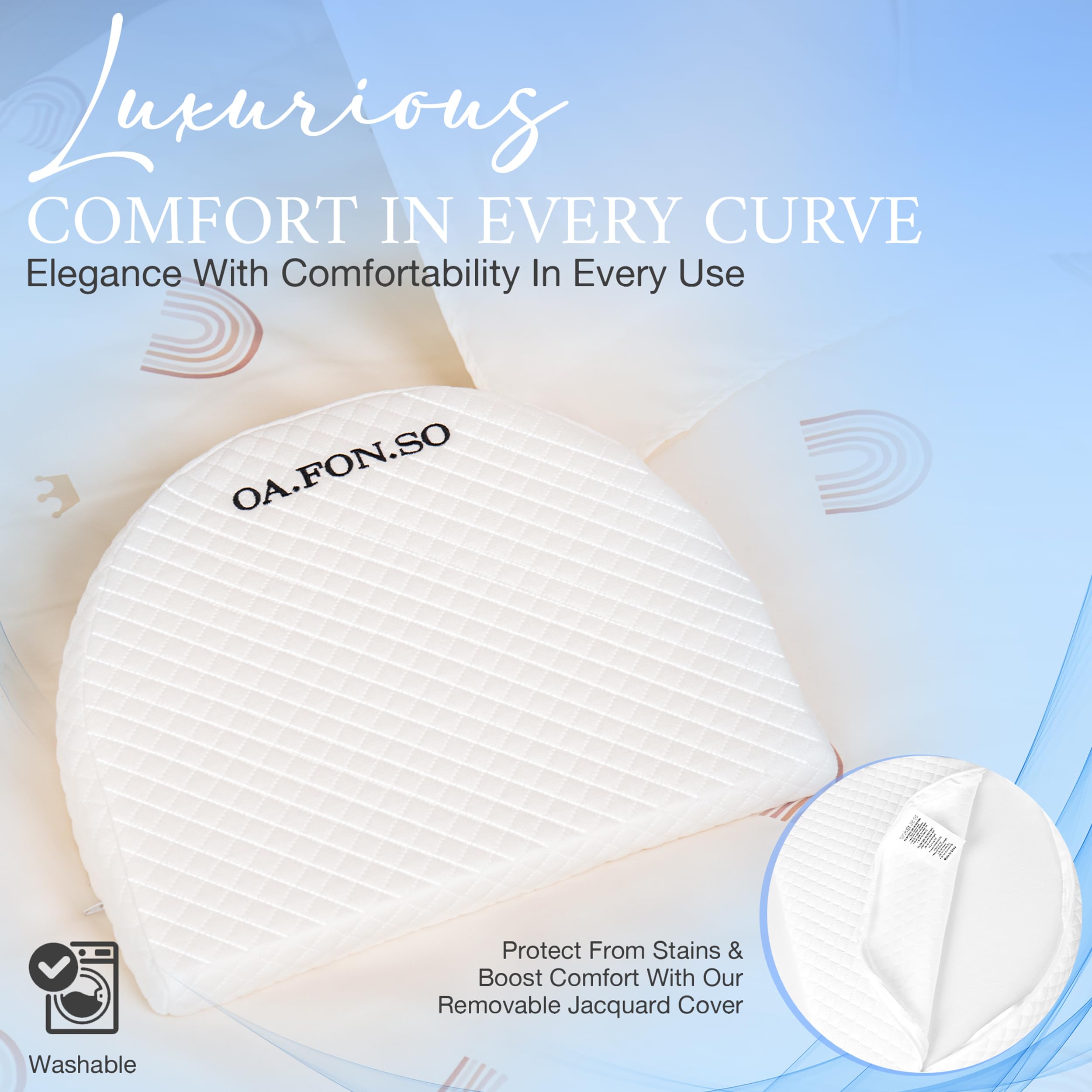 OA.FON.SO Pregnancy Wedged Incline, with Removeable Cover