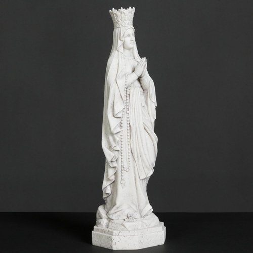 DevotedWalls Our Lady of Lourdes Statue - 12" Blessed Virgin Mary Figurine | Perfect Catholic Gift