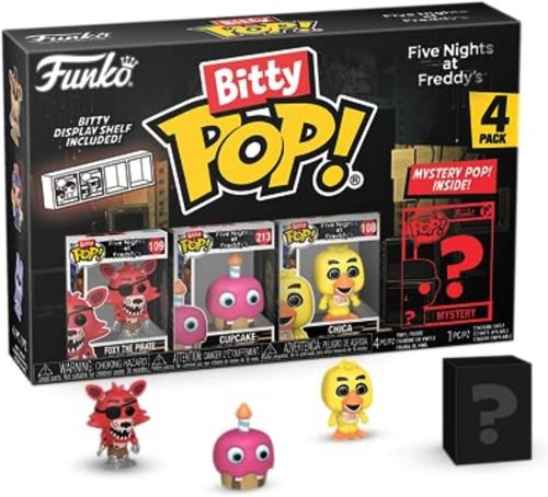 Funko Bitty POP! Five Nights at Freddy's Foxy Collectible Figure - 0.9 Inch Mystery Mini Gift Idea