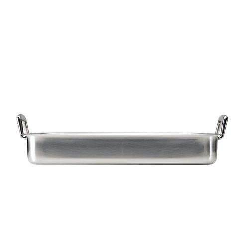 Tramontina 16.5-Inch Stainless Steel Roasting Pan with Rack, Turkey Roaster for Oven, Dishwasher Safe, Made in Brazil