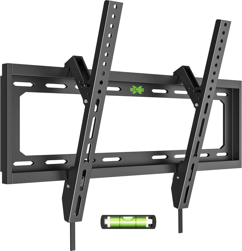 USX MOUNT Full Motion TV Wall Mount - Fits 32-70 Inch TVs Up to 99 lbs | Low Profile Tilt Design