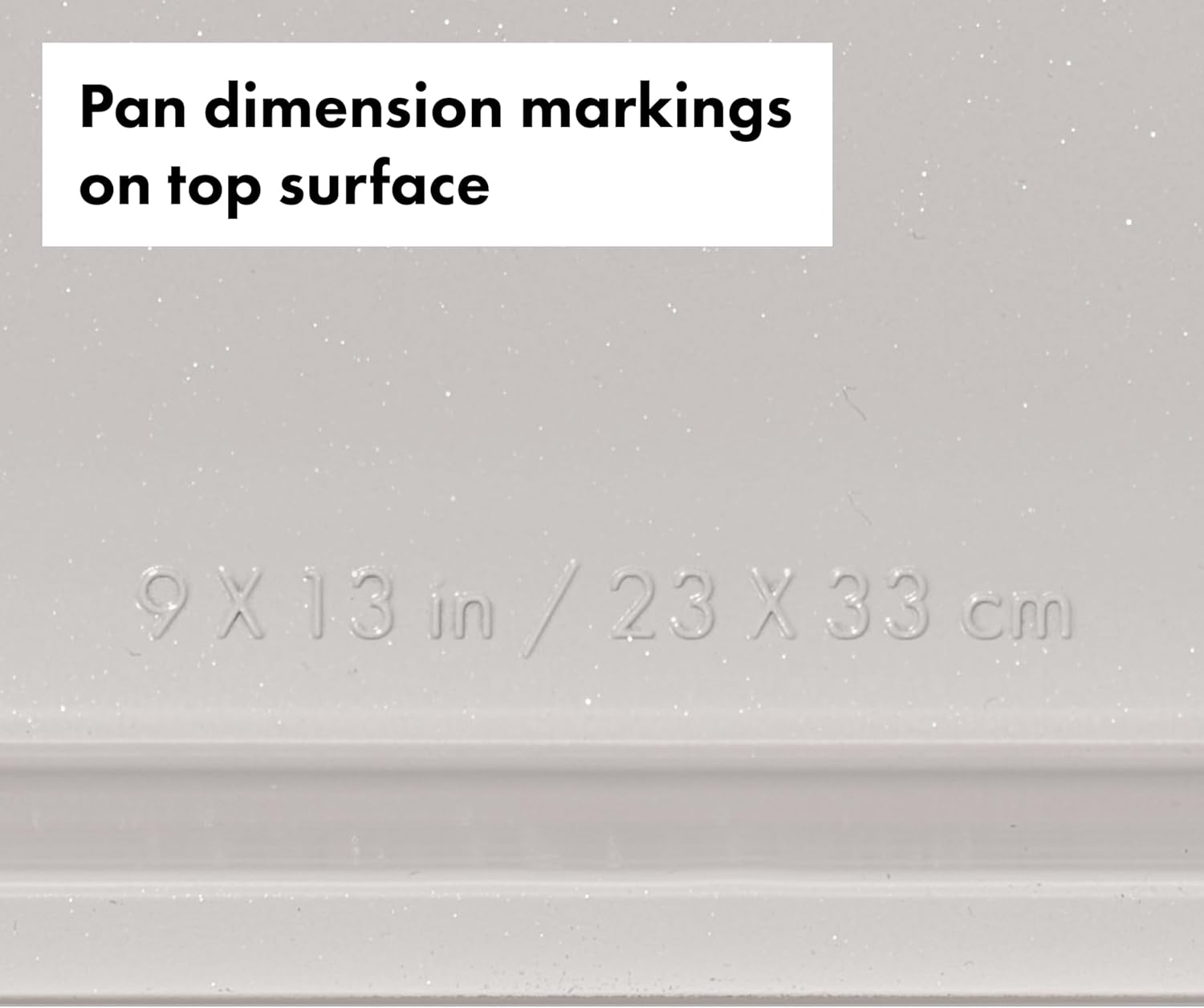 OXO Good Grips Cake Pan - Non-Stick Pro Ceramic Coated Metal, 9” x 13”, Storm Blue