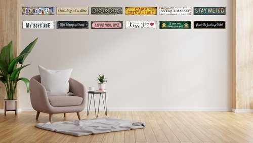 I Myself Am Strange And Unusual Street Sign Retro Funny Wall Decor Metal Tin Signs Fall Season Horror Theme Inappropriate Humor Bar Home College Dorm Decor 16x4 in