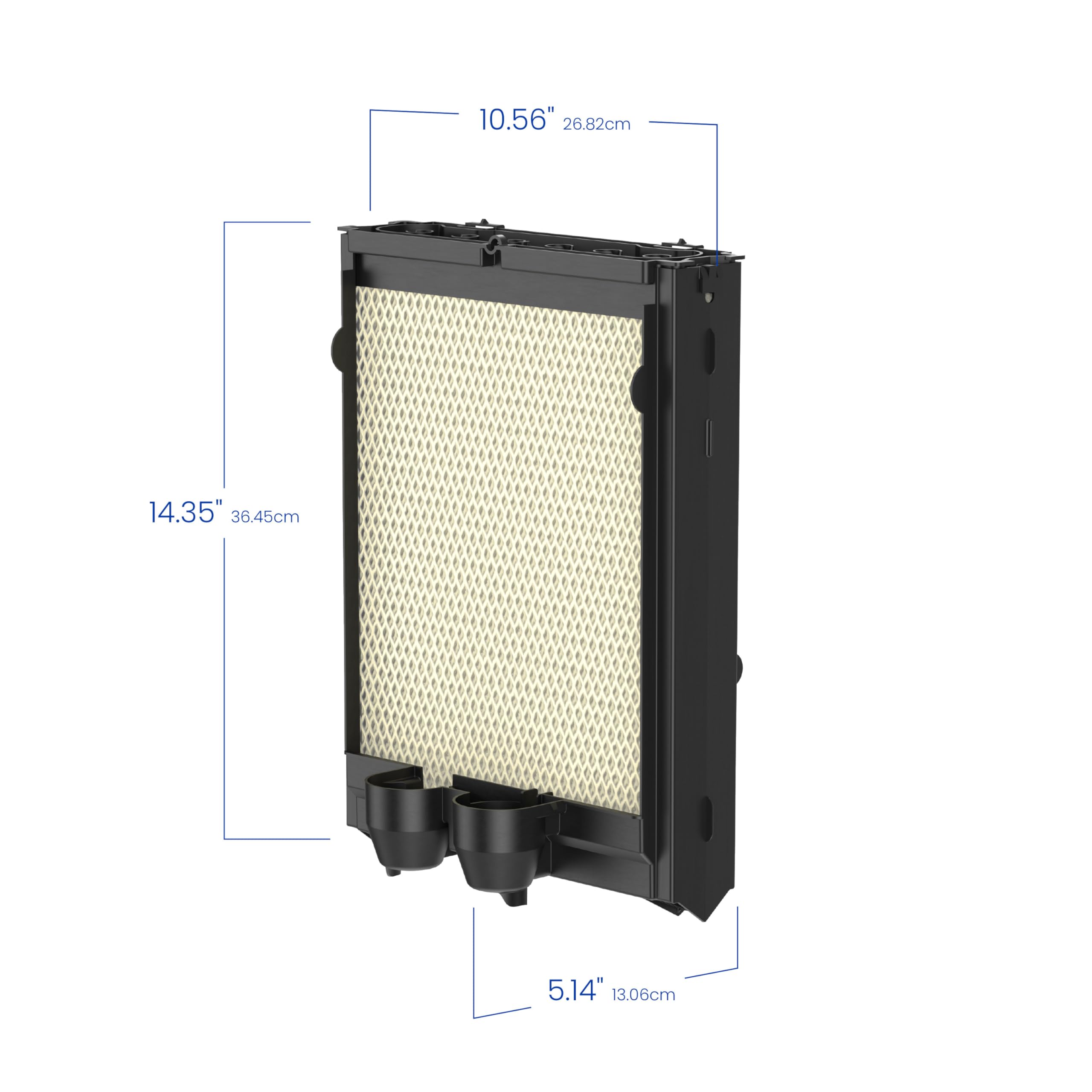 AprilAire H445EZ1 Humidifier Filter/Water Panel Assembly Replacement Kit for AprilAire Whole-House Humidifier Models: 400, 400A, 400M (2-pack)