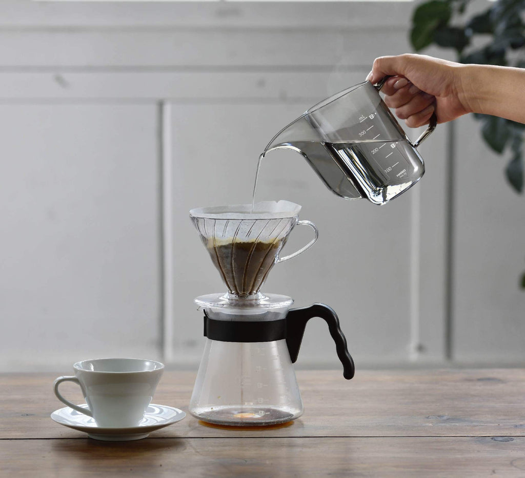 Hario V60 "Air" Drip Kettle, 350ml, Clear Black
