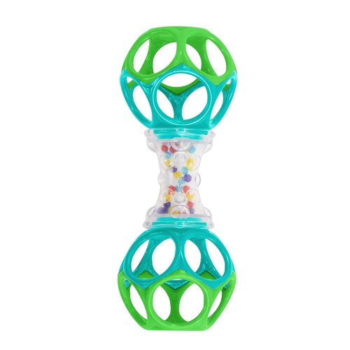Bright Starts Oball Rattle Toy - Engaging Shaker for Newborns and Up | Colorful Design