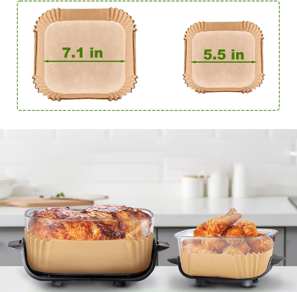 Ninja Crispi Air Fryer Liners - Non-Stick Disposable Accessories | 250 Pcs for 4-in-1 Cooking System