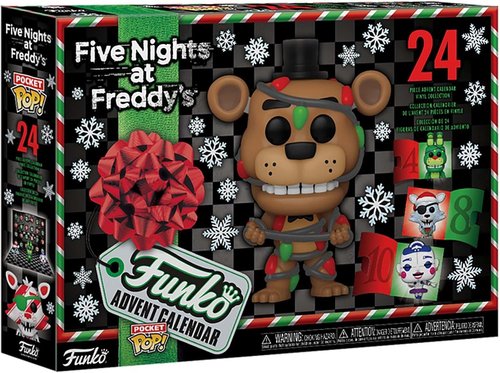 Funko Pop! Advent Calendar | Five Nights At Freddy's - 24 Days of Collectible Vinyl Mini Figures - Perfect Holiday Gift for Kids