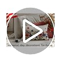 RABUSOFA 4th of July Patriotic Pillow Cover 12x20 - Red, Pack of 1