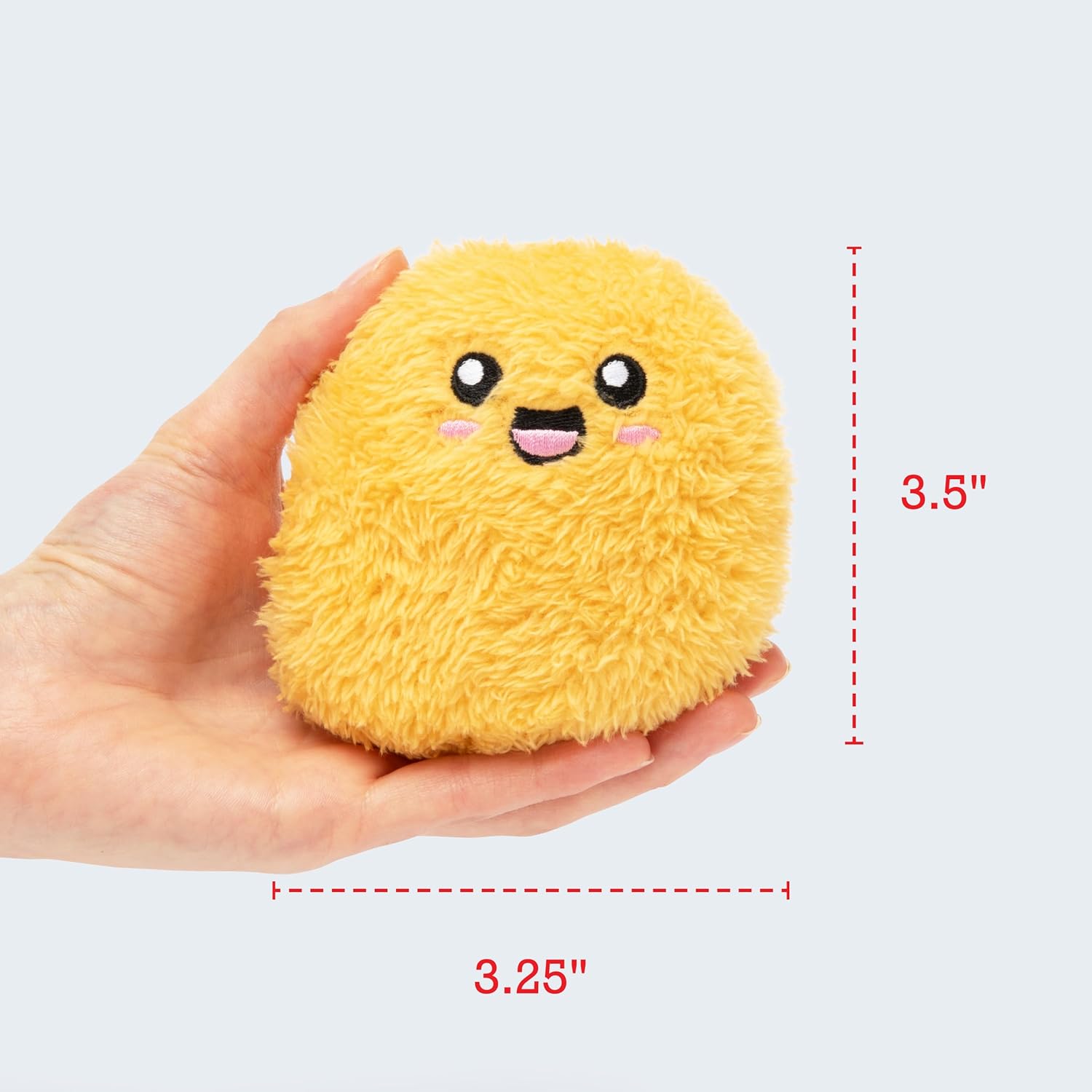 Relatable Emotional Support Chicken Nuggets | Cuddly Plush Toys Set with 5 Soft Stuffed Animals