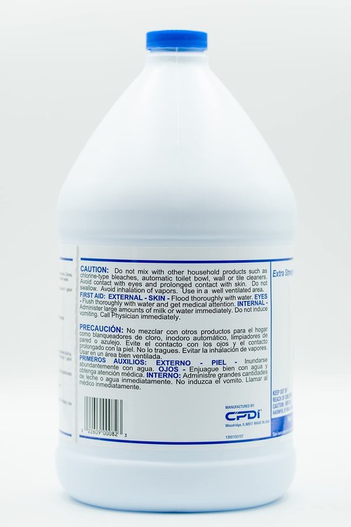 CPDI Clear Ammonia Cleaner Liquid, 1 Gallon, Multipurpose, Multi-Surface Cleaning Solution Removes Grease, Hard Water Stains, and Odors, Kitchen and Bathroom Use