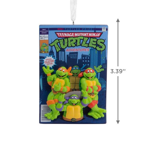 Hallmark Teenage Mutant Ninja Turtles Comic Book Christmas Ornament