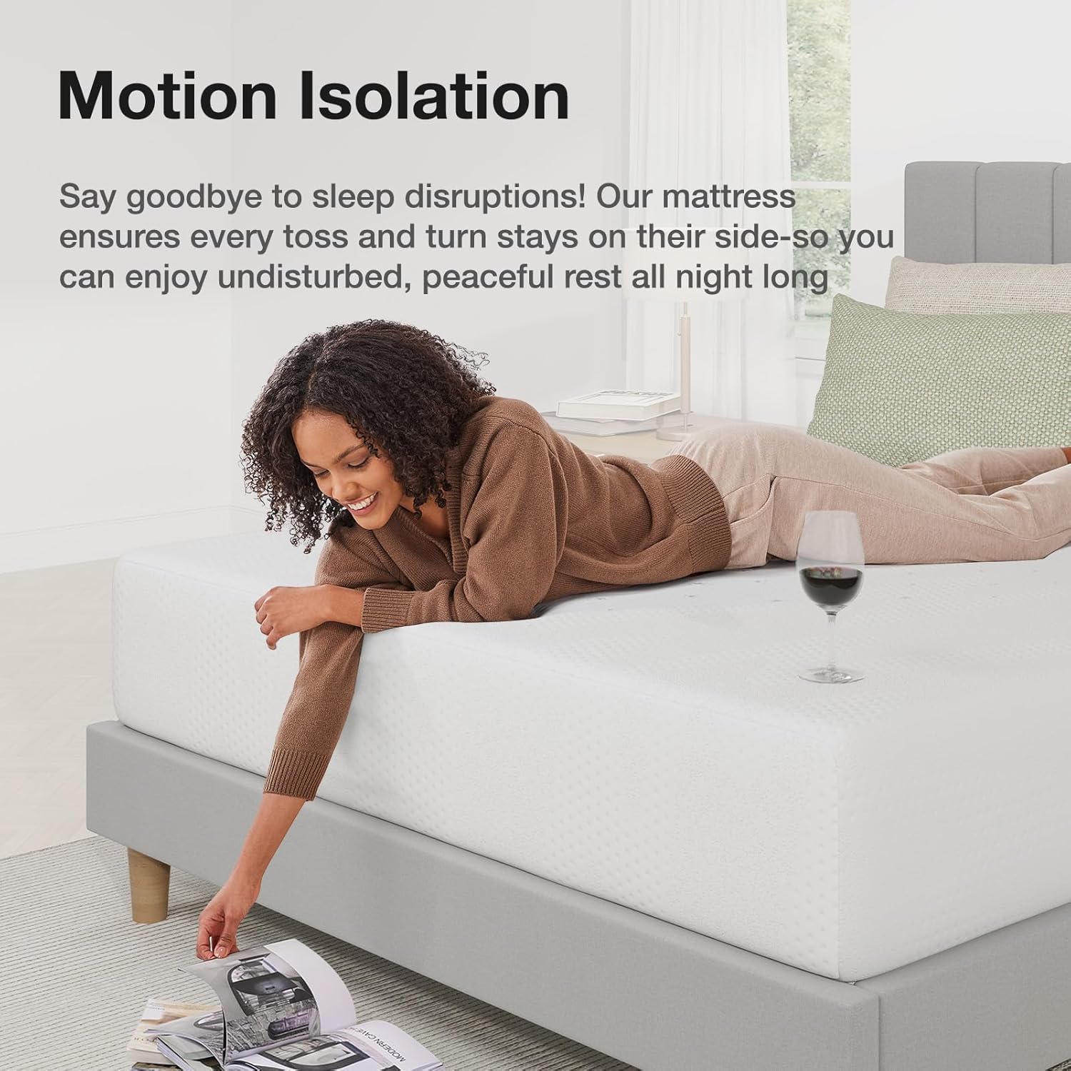Novilla Twin Mattress - 10 Inch Gel Memory Foam for Cooling Comfort & Pressure Relief | CertiPUR-US Certified