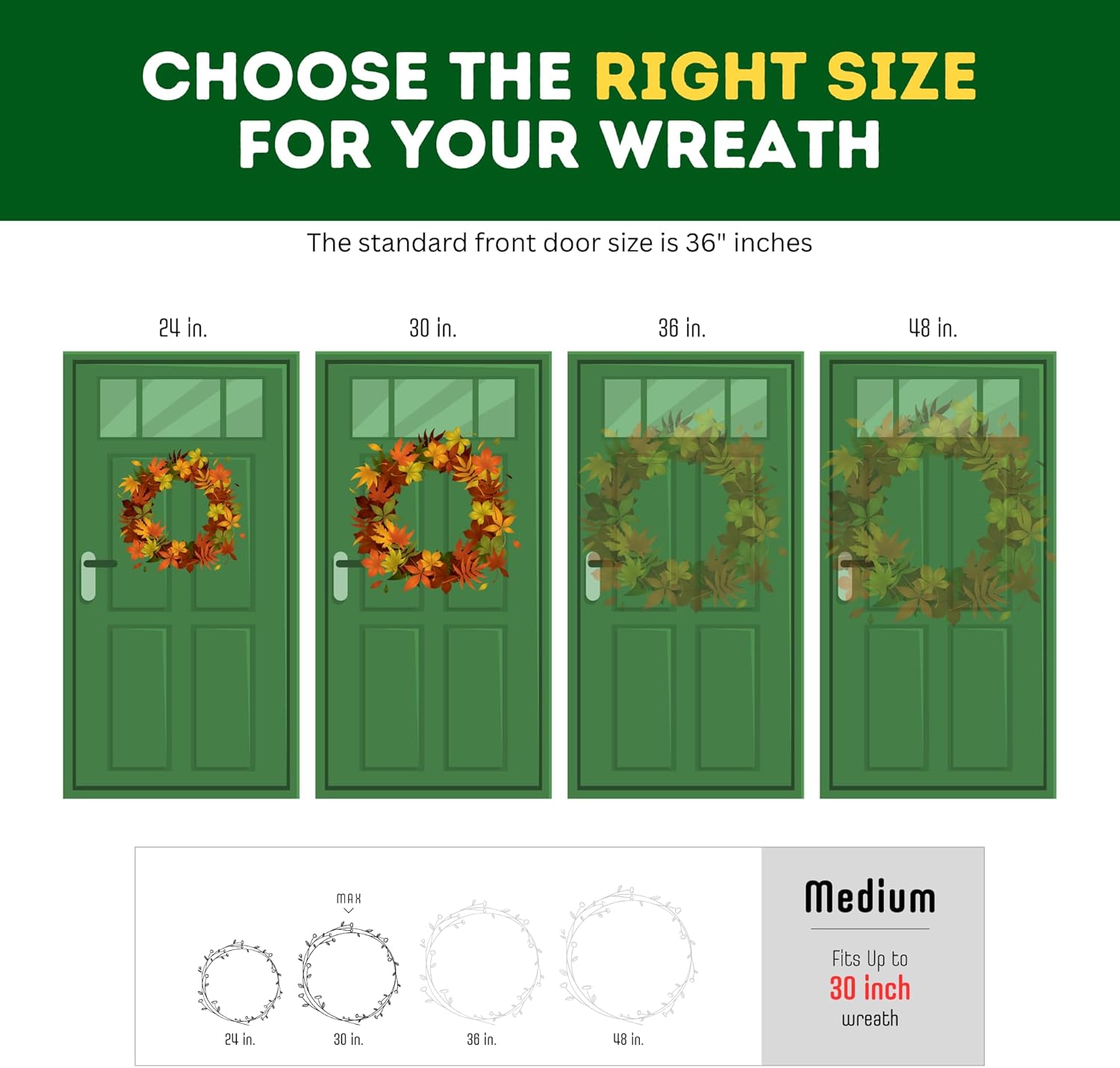 Primode Christmas Wreath Storage Bag - 30" Garland Container with Clear Window for Easy Holiday Organization - Durable 600D Oxford Material (Red)