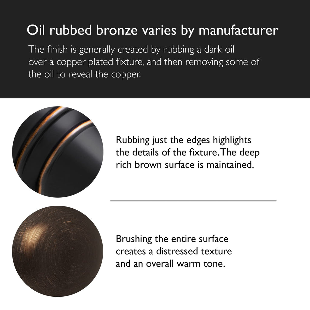 Design House Millbridge Dome 9-1/4 Inch Diameter Indoor Ceiling Light Fixture, for Bedroom, Hallway, Closet & Dining Room, Alabaster Glass, Oil Rubbed Bronze, 514539