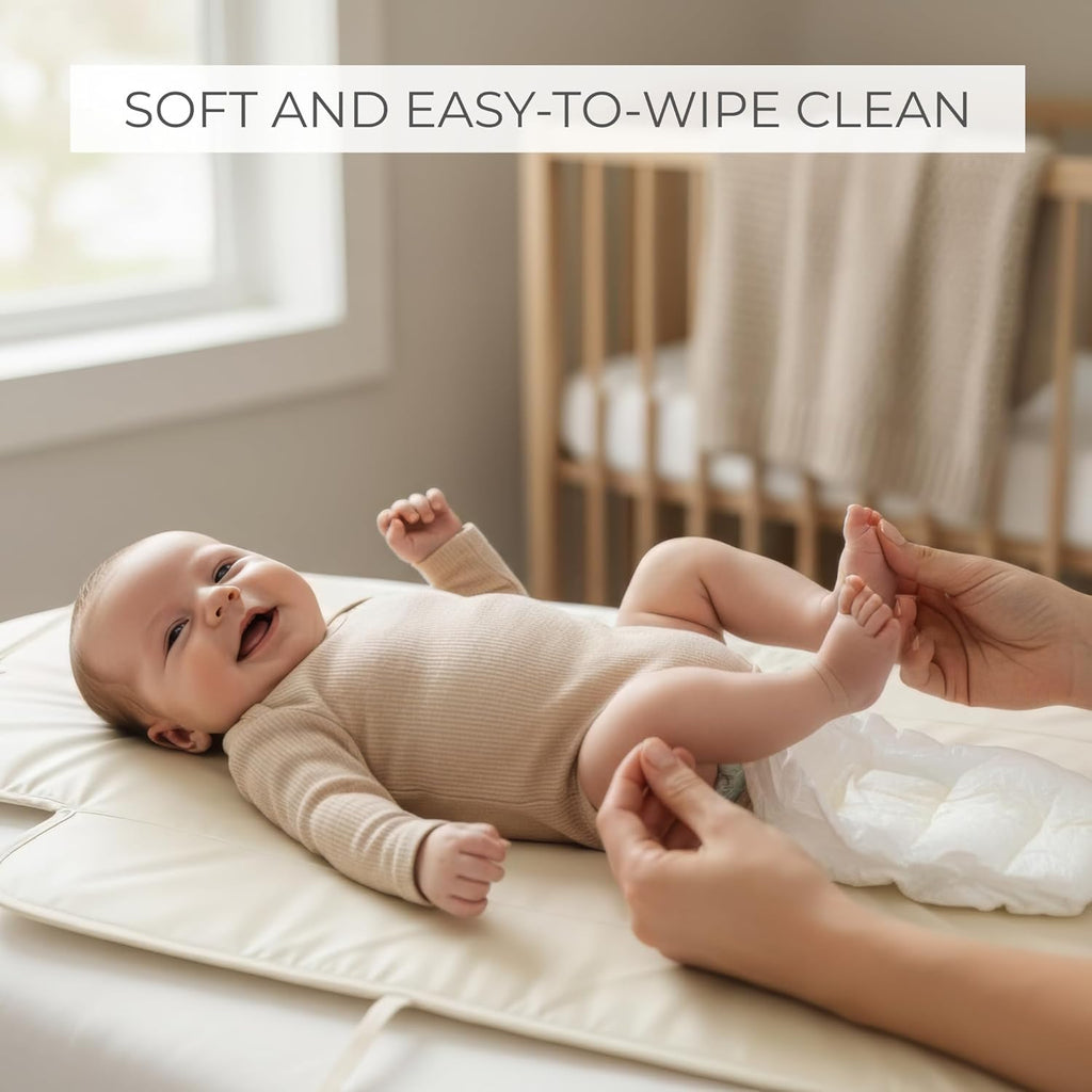 Skiennix Portable Diaper Changing Pad - Soft, Easy to Clean & Lightweight Travel Mat for Babies