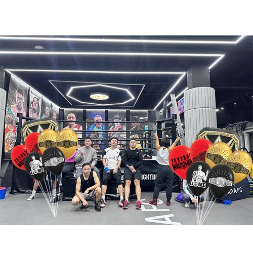 Wrestling Balloons Wrestling Birthday Decorations Wrestling Boxing Match Party Supplies Boxing Theme Favors Balloon-17pcs