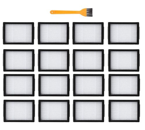 16 Pack Roomba Filters Replacement Parts Compatible with iRobot Roomba i7 i7+/plus J7 i3 i3+ i4+ i5 i5+ j5 j5+ i2 i2+ i1 i1+ i4 i6 i6+ i8 i8+ E5 E6 E7 I & J & E series Robotic Vacuum Cleaner