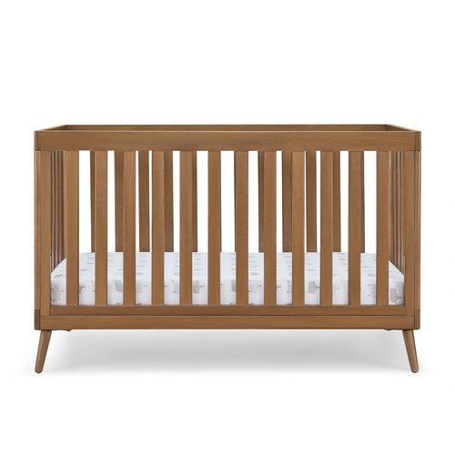 Delta Children Essex 4-in-1 Convertible Crib - Greenguard Gold Certified, Chestnut Finish