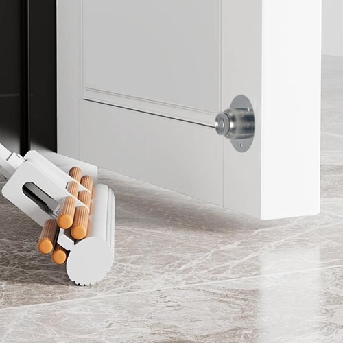 Cucumis Magnetic Door Stopper - Heavy Duty Stainless Steel Mini Soft-Catch | Wall Mount for Home & Office