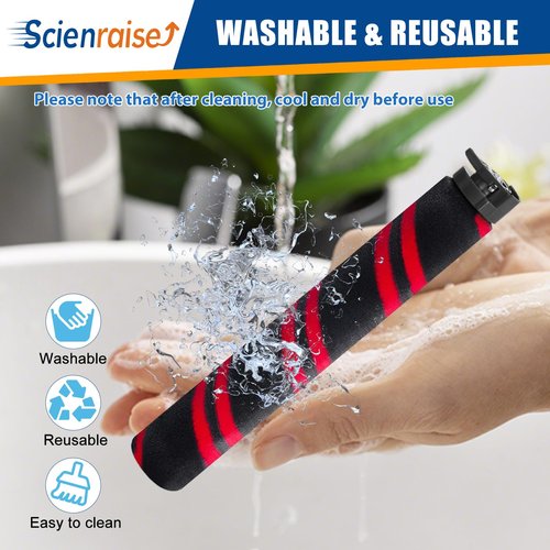 Scienraise Soft Roller Brush Replacement for Shark Stratos DuoClean AZ3000 AZ3002 Rotator Pet Pro LA555 LA700 LA702 Pet Performance Plus UV900 Part 1539FC3000(Not Fit HZ3002)
