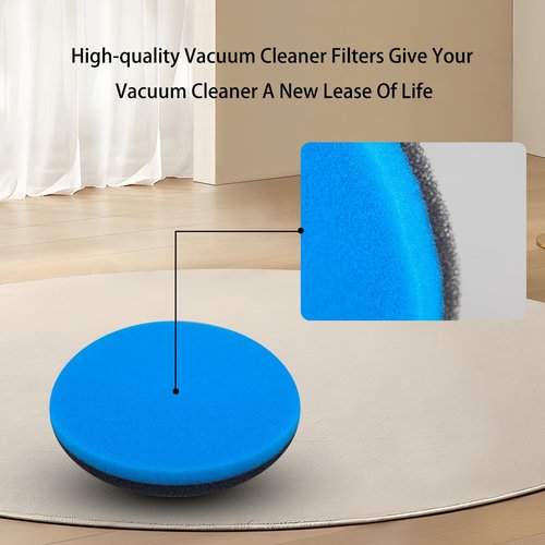 Replacement Filter Compatible With Bissell 3197A,3198,3198A,3197,3196,3195 CleanView Swivel Rewind Pet Reach Upright Vacuum (4 Packs)