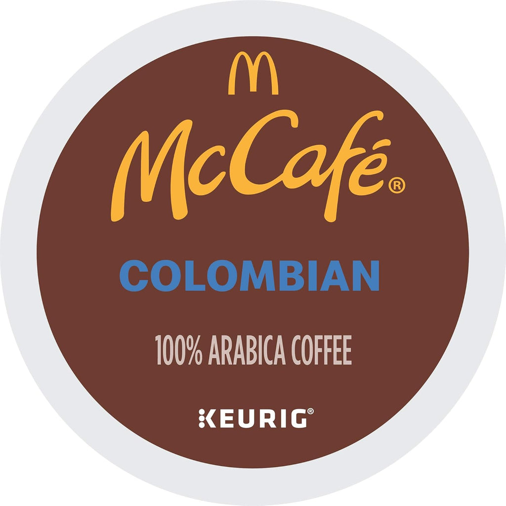 McCafe Colombian Coffee K-Cup Pods - Medium Roast, 96 Count (4 Packs of 24)