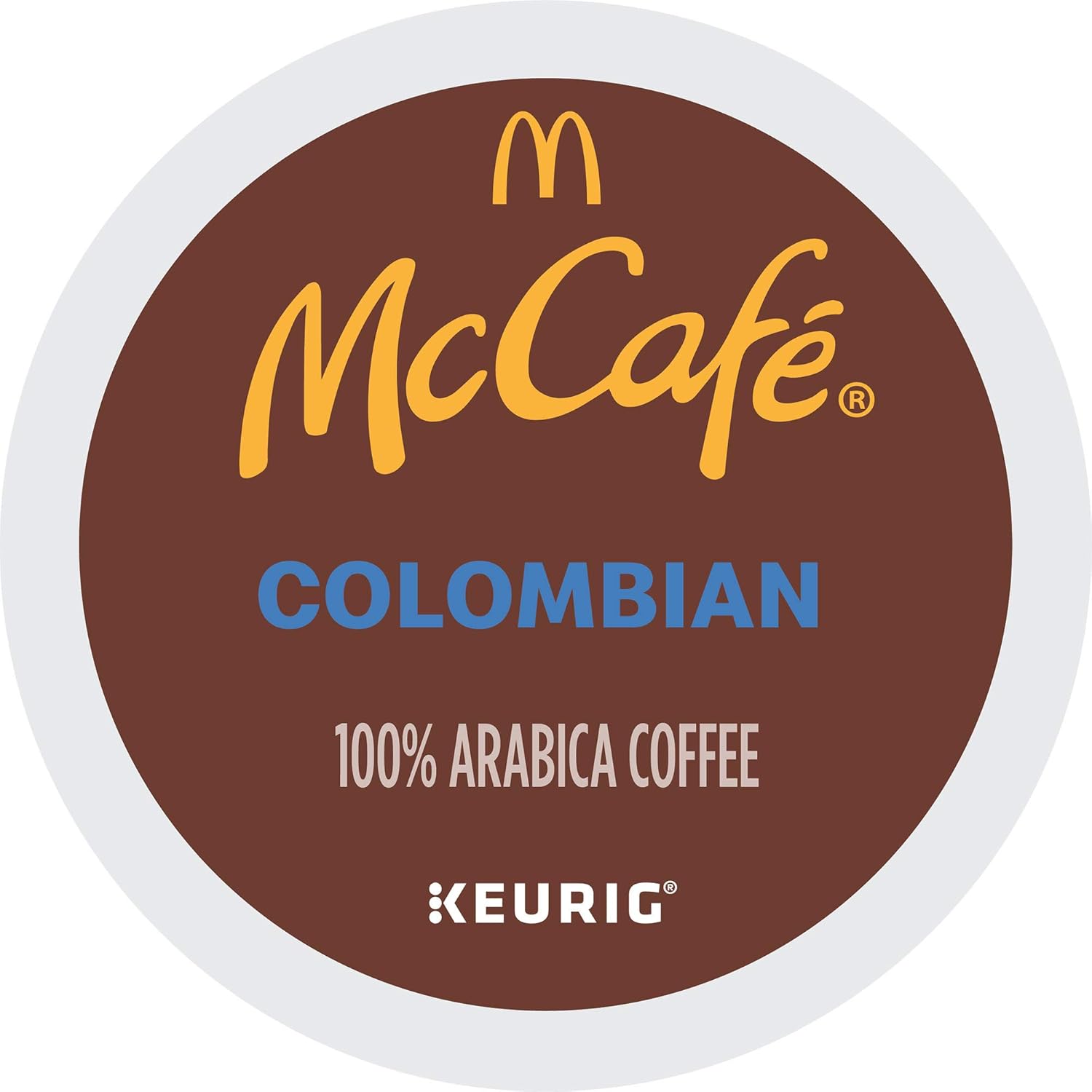 McCafe Colombian Coffee K-Cup Pods - Medium Roast, 96 Count (4 Packs of 24)