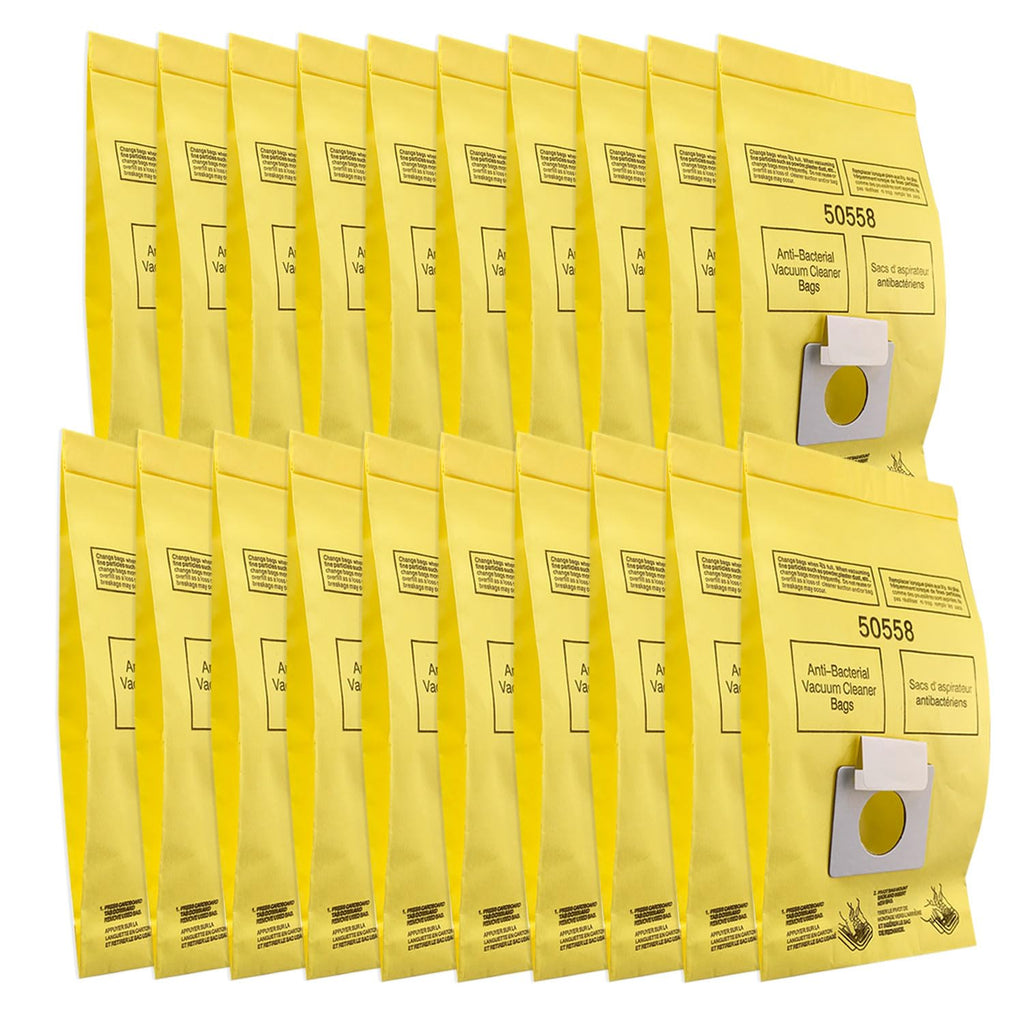 Gudotra 20 Pack Vacuum Bags Replacement for Ken.more Canister Vacuum Bags Type C/Q C Q 5055 50557 50558 50403 Pan.asonic Type C-5 C-18 Vacuum Cleaner