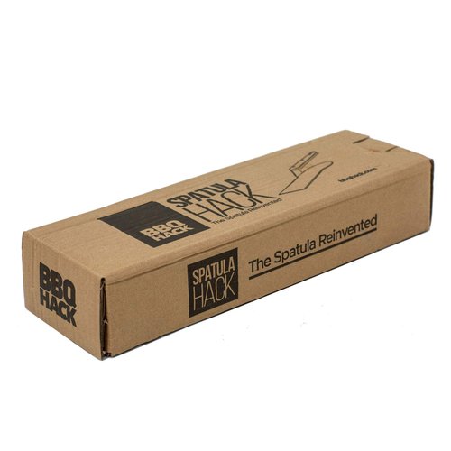 Spatula Hack by BBQ Hack, Heavy Duty Spatula Designed for Grilling Large Meats Such as Ribs, Offset Shape is Perfect BBQ Tool for Pressing Smash Burgers, Bacon, Steak, and More!