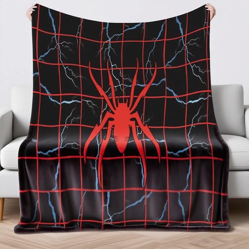 Throw Fluffy Blanket 60x50 Inches Kids Gifts for Boys Teens Men Soft Plush Fuzzy Blanket for Couch Car Bed Warm Blankets Lightweight Bedding for Christmas New Year Valentines
