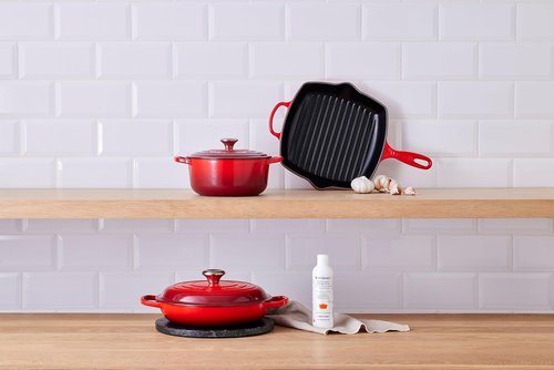 Le Creuset Enameled Cast Iron Cleaner - 8.45 Oz for Effortless Cookware Care