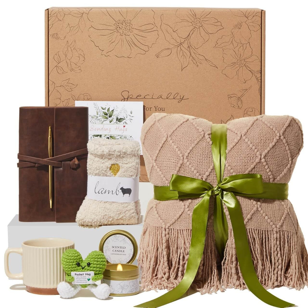 Valentines Day Gifts for Her Wife Mom Friend Sister Girlfriend, Self Care Gifts for Women, Get Well Gifts Baskets Care Package, Birthday Gift , After Surgery Feel Better Thinking of You Gift Set