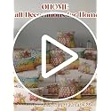 OHOME Fall Orange Pillow Covers 18x18 Inch - Thanksgiving Decor for Couch & Home