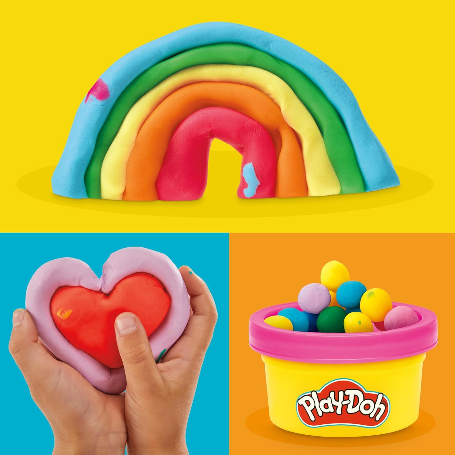 Play-Doh 42-Pack Modeling Compound Cans - Perfect Back to School Gifts & Party Favors for Kids, Ages 2+