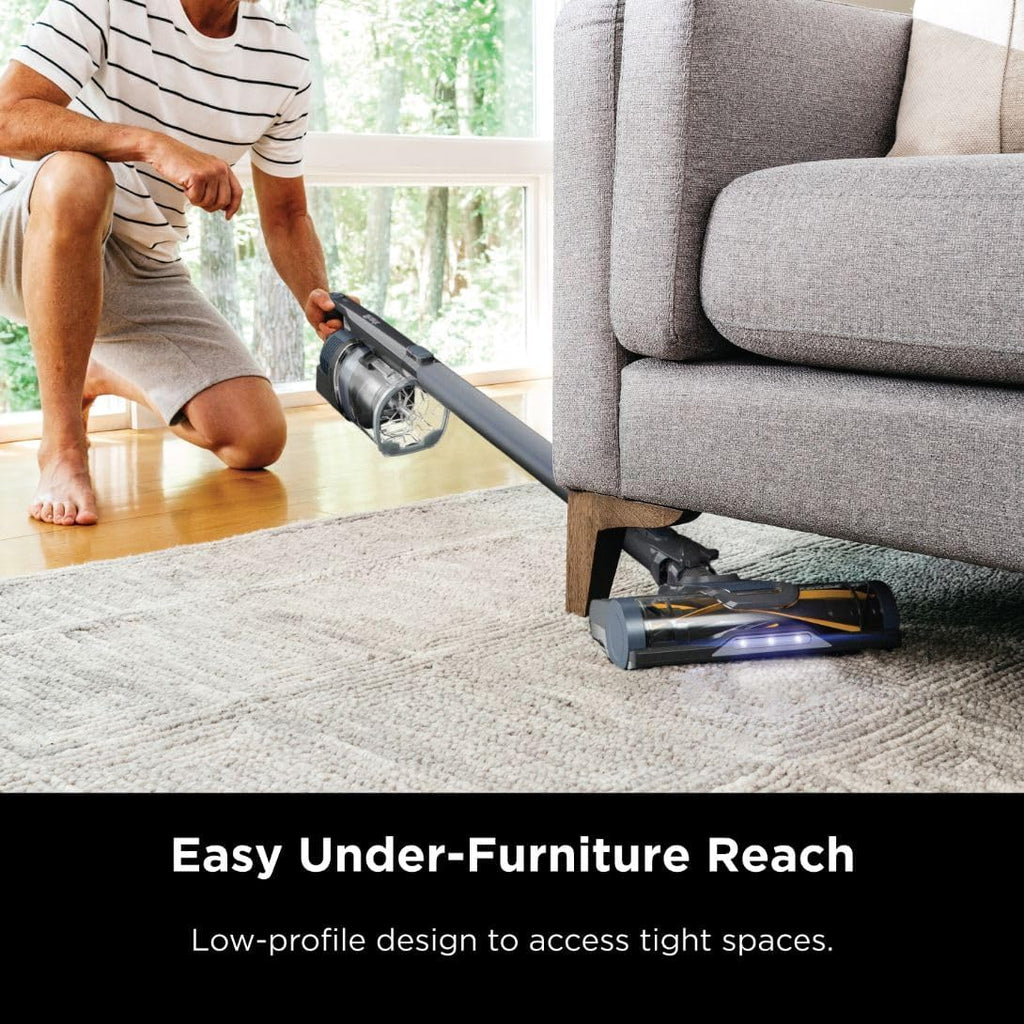 Shark Rocket Cordless Stick Vacuum - Lightweight 7.5 lbs | Blue Iris (Renewed)