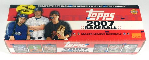 2007 Topps Baseball Factory Complete Set
