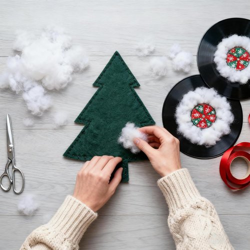 1LB Christmas Fake Snow by [Brand Name] - Soft Cotton Fluff for Indoor Decor | Ideal for Crafts & Holiday Displays