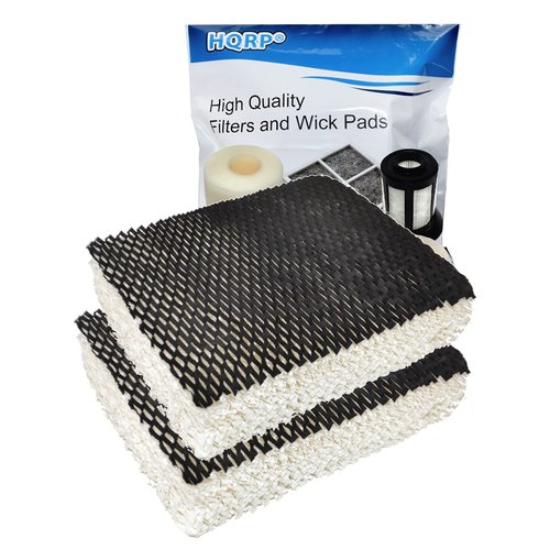 HQRP 2-pack Humidifier Wick Filter for Bionaire C22, C33, W2, W2S, W6, W6H, W6S, W7, W9, W9H, W9S Humidifiers, part 900 900CS 900X Replacement