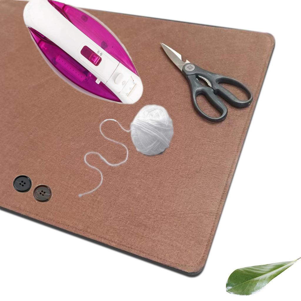 Wool Blend Pressing Pad Iron Board Cover Extra Padding Ironing & Steaming Felt Mat Blanket for Quilting, Sewing and Its Supplies