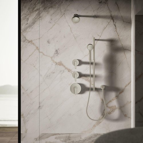 Kohler 72425-Y-BN Awaken® B110 Three-function showerhead, 2.5 gpm, Vibrant Brushed Nickel