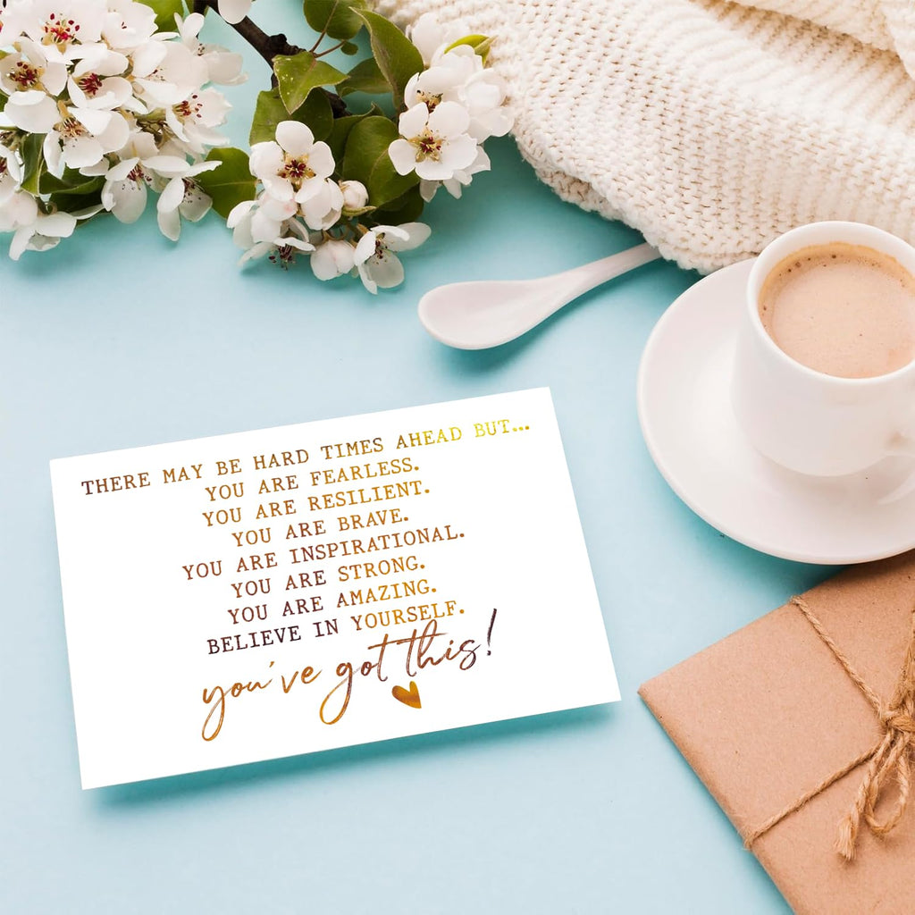 PUGAILA Heartfelt Encouragement&Support Card, Sympathy, Get Well, Affirmation, Positive Sobriety, Thinking of You, Speedy Surgery Recovery Card&Gift for Family Friend Coworker Cancer Patients