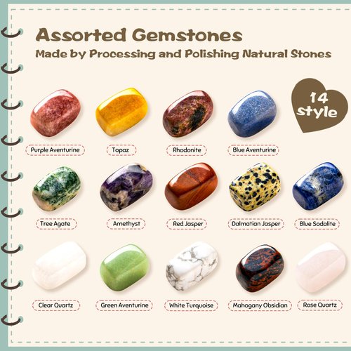 MEADIN Valentines Day Gifts for Kids - 28 Pack Candy Shaped Gemstone with Valentine's Card School Classroom Class - Valentine Crystal Gem Gifts for Boy Girls Party Favor