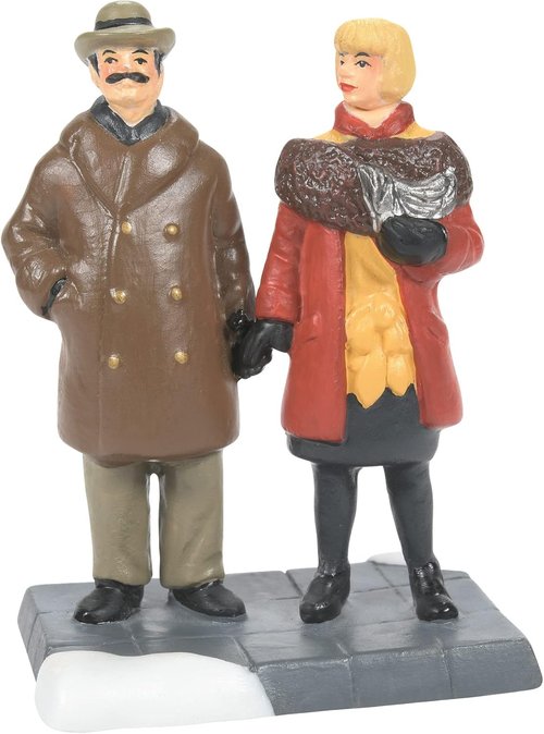 Department 56 | Christmas In The City Village Dinner Figurine - 2.76 Inch, Multicolor Decor