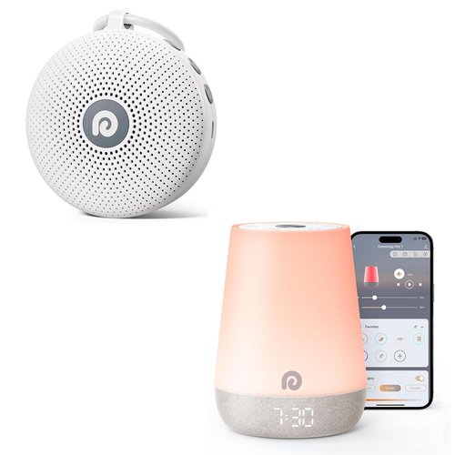 Dreamegg BabySleep Ease Bundle - Sleep Lite D11Max with Sound Machine & Night Light for Kids
