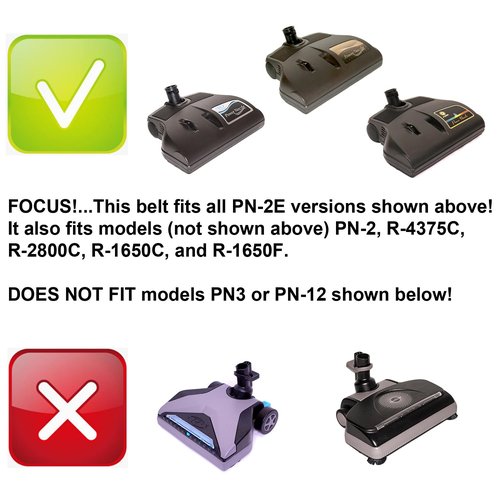 Rainbow Genuine PN-2E, PN-2, R-4375, R-2800, and R-1650 Power Nozzle Belt (3)