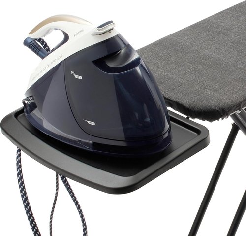 Brabantia Ironing Board - XL Steam Unit Holder, Adjustable Height, Denim Black, 49 x 18 Inches